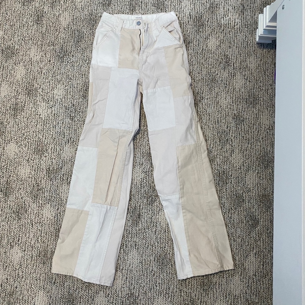 PACSUN ultra high-rise flare carpenter pants